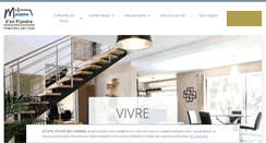 Desktop Screenshot of maisonsdenflandre.com